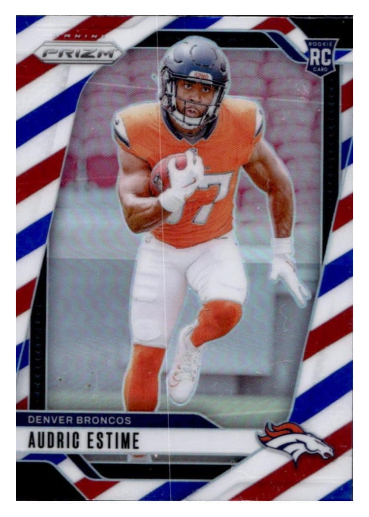 2024 Panini Prizm Base Set Audric Estime #306 card