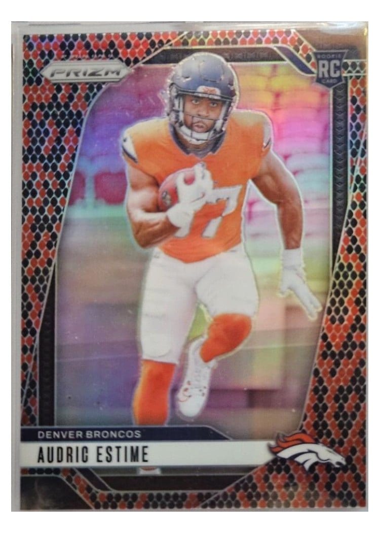 2024 Panini Prizm Base Set Audric Estime #306 card