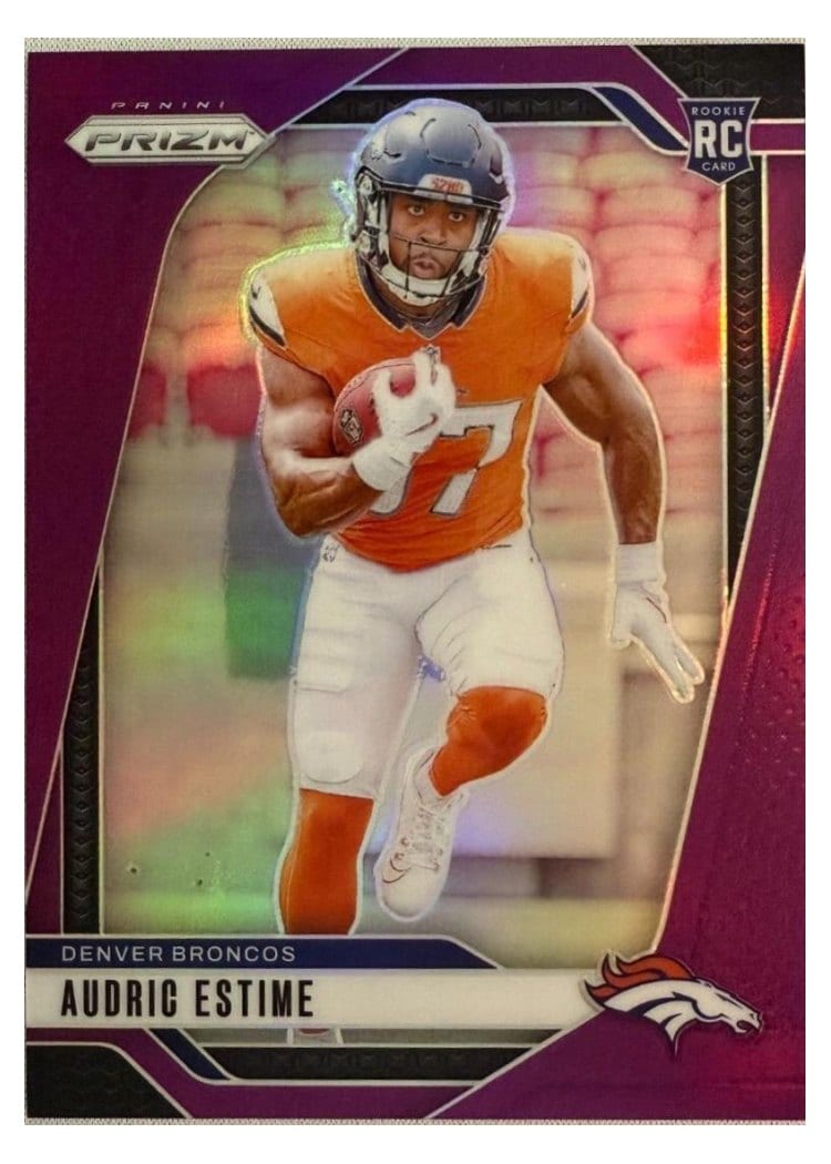 2024 Panini Prizm Base Set Audric Estime #306 card