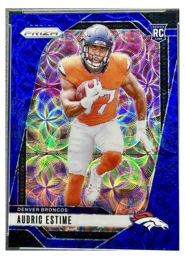 2024 Panini Prizm Base Set Audric Estime Choice Blue #306 card