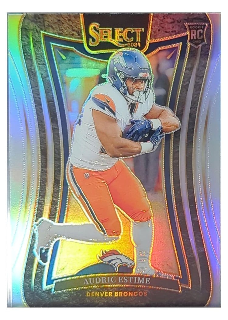 2024 Panini Select Base Set Audric Estime Silver Prizm #307 card