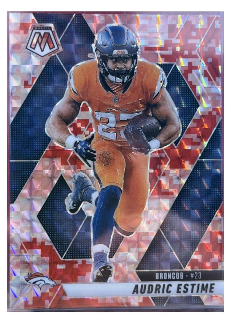 2025 Panini Mosaic Base Set Audric Estime #208 card