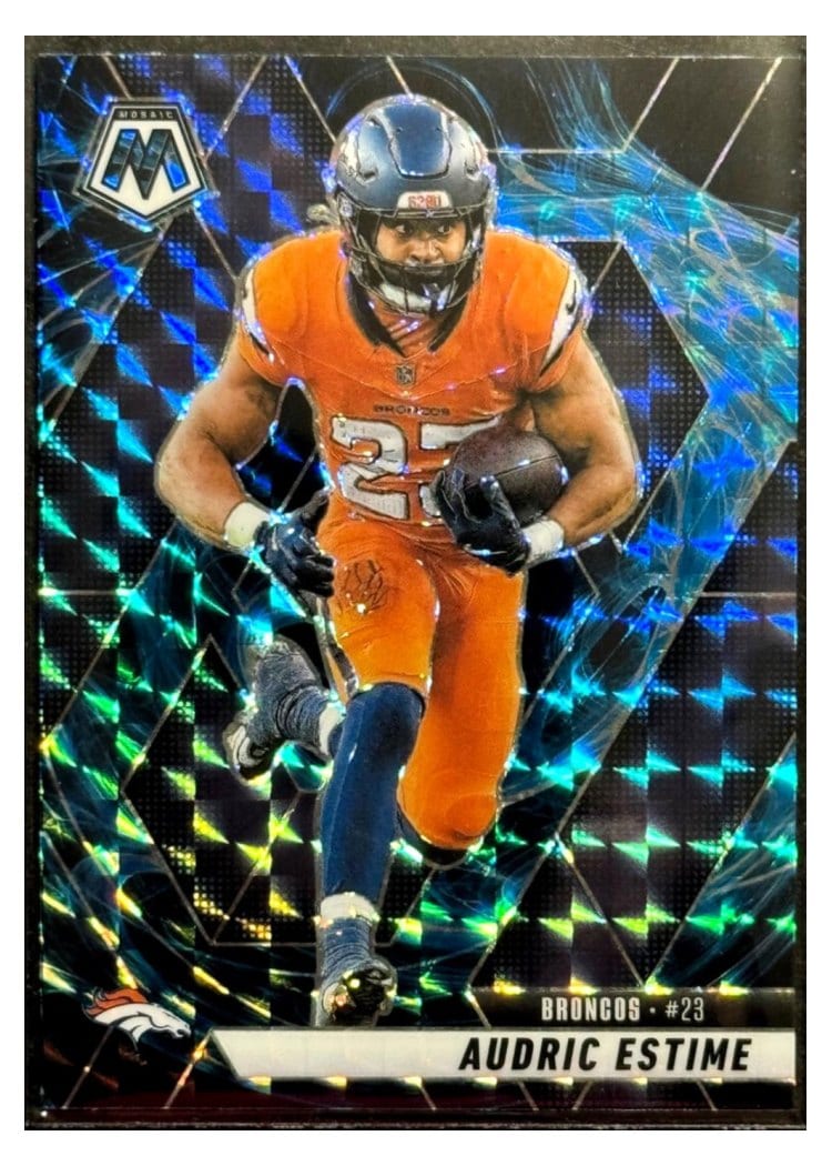 2025 Panini Mosaic Base Set Audric Estime #208 card