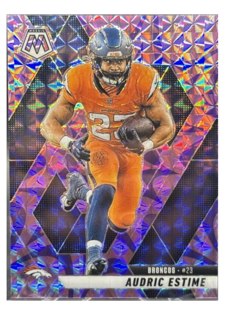 2025 Panini Mosaic Base Set Audric Estime #208 card