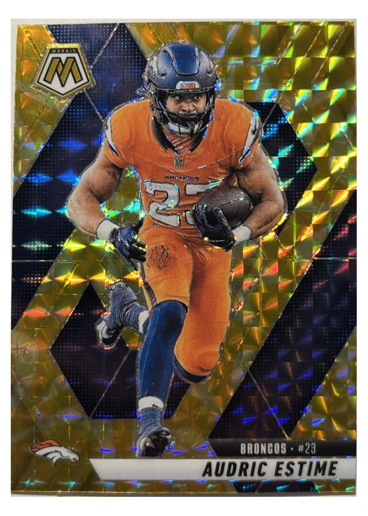 2025 Panini Mosaic Base Set Audric Estime #208 card