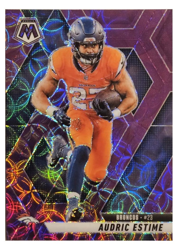 2025 Panini Mosaic Base Set Audric Estime #208 card