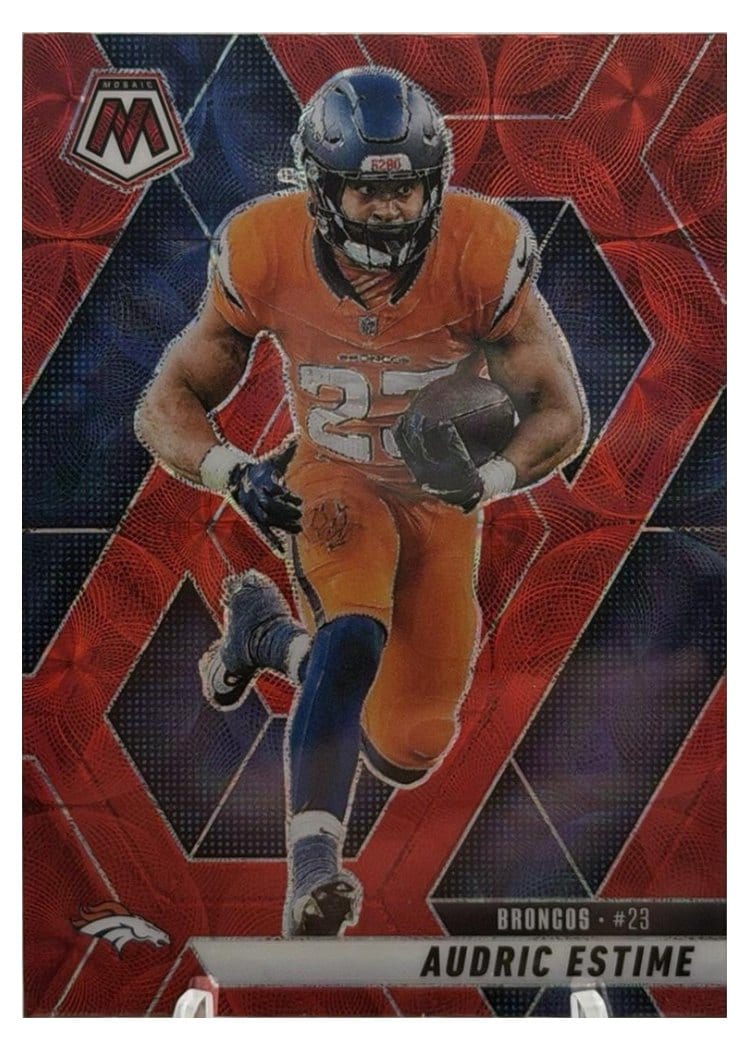 2025 Panini Mosaic Base Set Audric Estime #208 card