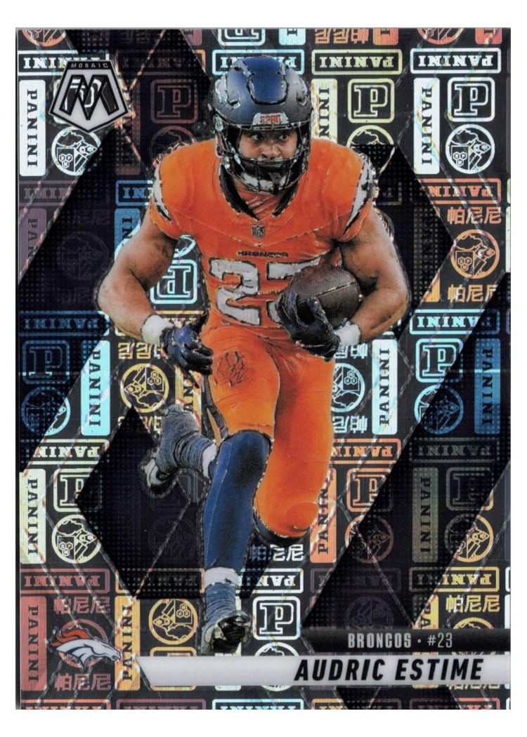 2025 Panini Mosaic Base Set Audric Estime #208 card