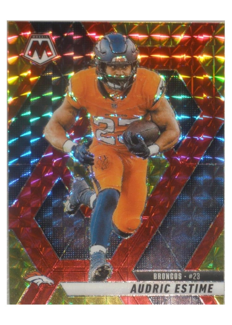 2025 Panini Mosaic Base Set Audric Estime #208 card