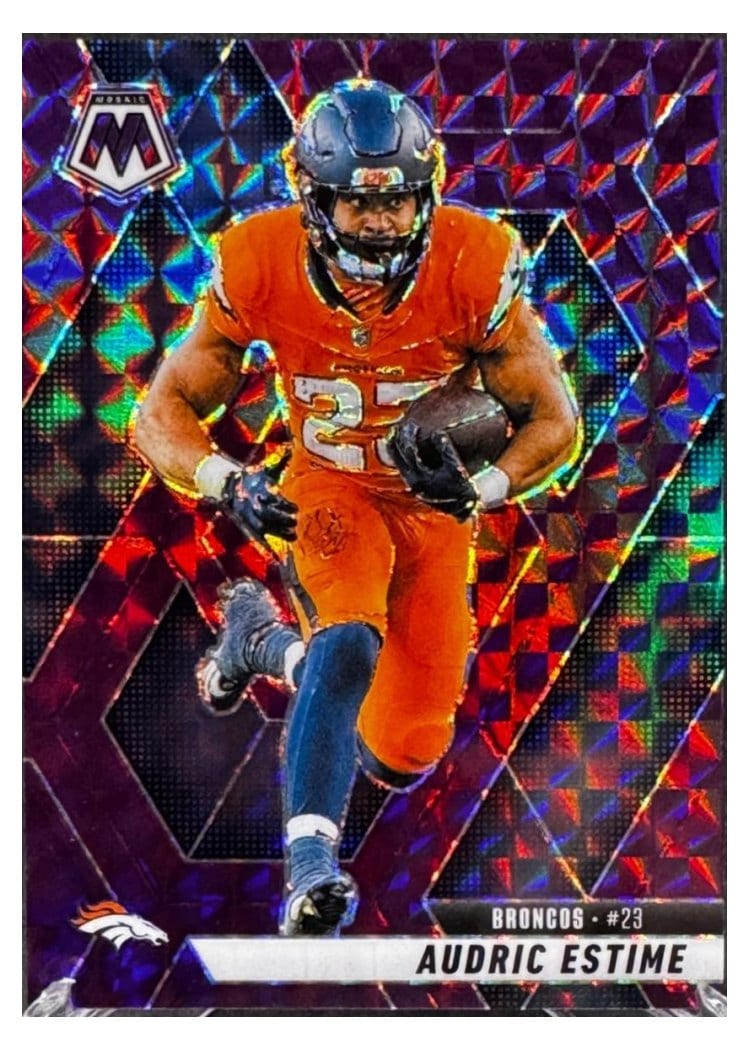 2025 Panini Mosaic Base Set Audric Estime #208 card