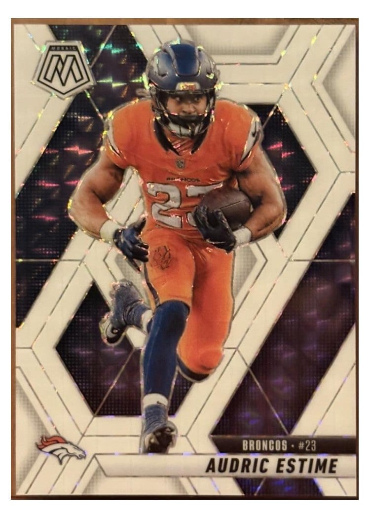 2025 Panini Mosaic Base Set Audric Estime #208 card
