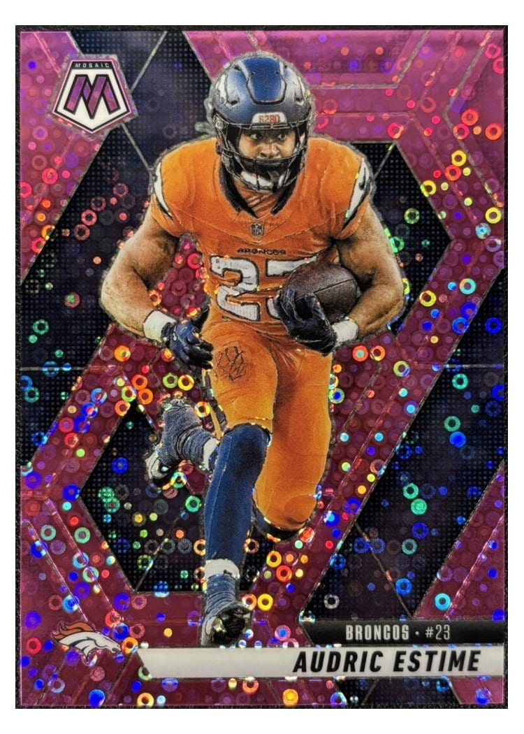 2025 Panini Mosaic Base Set Audric Estime #208 card
