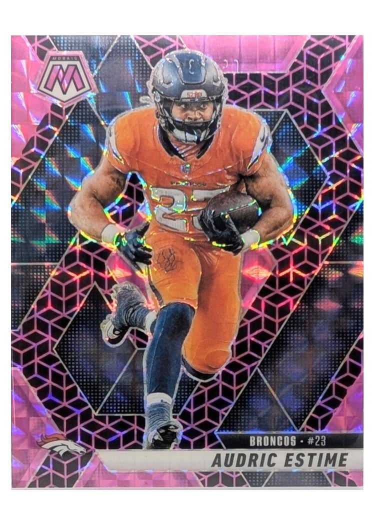 2025 Panini Mosaic Base Set Audric Estime #208 card