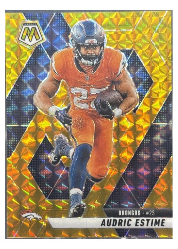 2025 Panini Mosaic Base Set Audric Estime #208 card