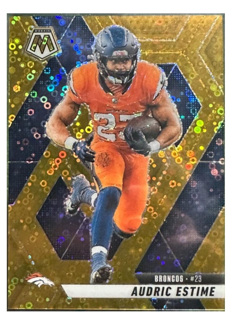 2025 Panini Mosaic Base Set Audric Estime #208 card