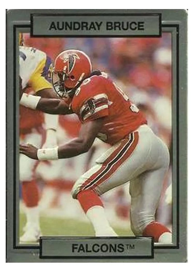 1990 Action Packed Aundray Bruce #1 card