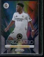 2025 Panini Prizm FIFA Prizmatic Aurelien Tchouameni #23 card