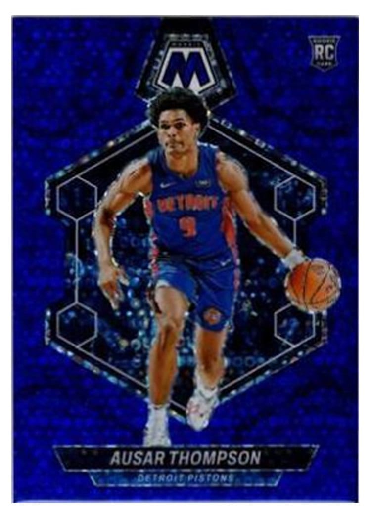 2023-24 Panini Mosaic Base Set Ausar Thompson Blue Fast Break #226 card
