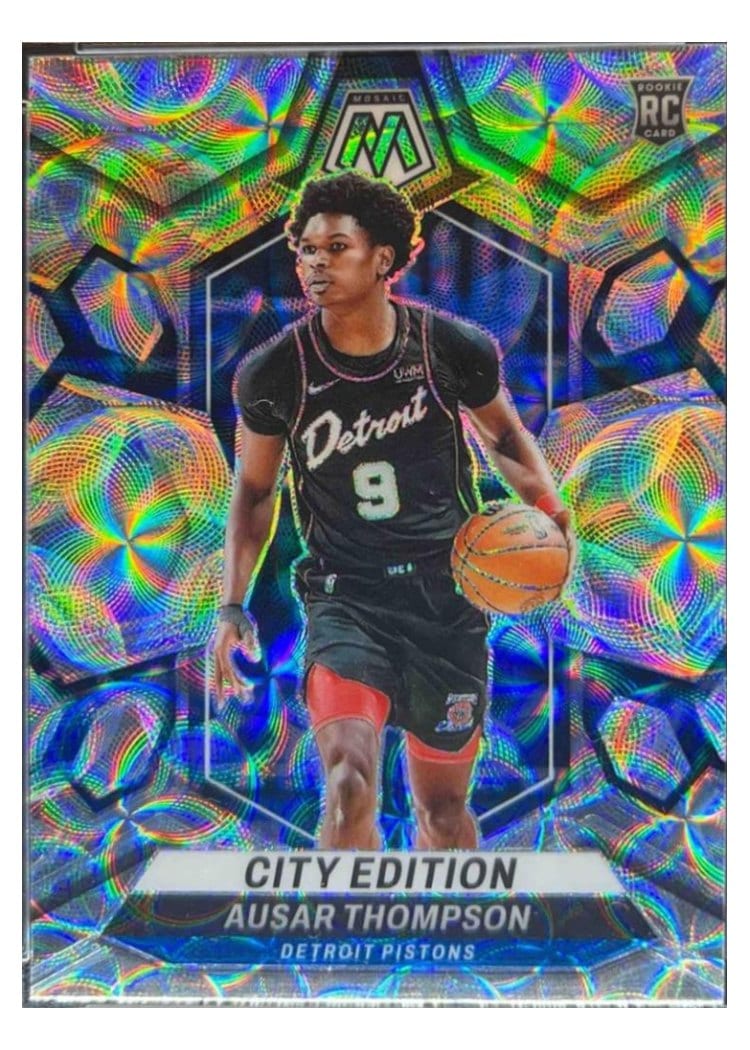 2023-24 Panini Mosaic Base Set Ausar Thompson #290 card