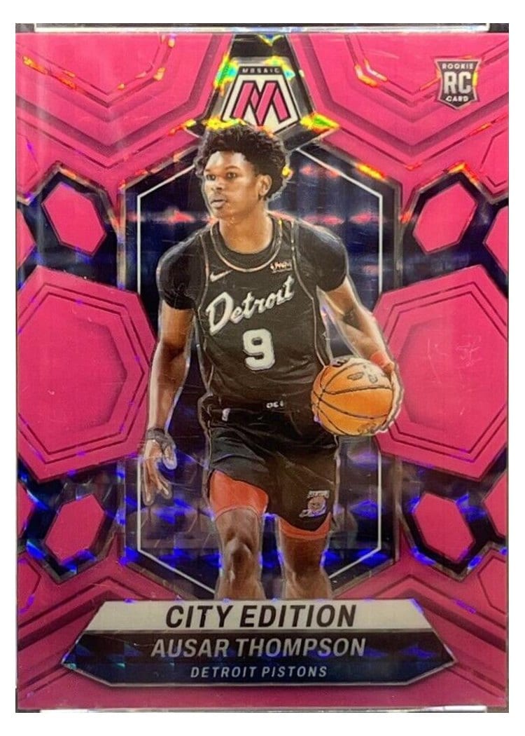 2023-24 Panini Mosaic Base Set Ausar Thompson #290 card