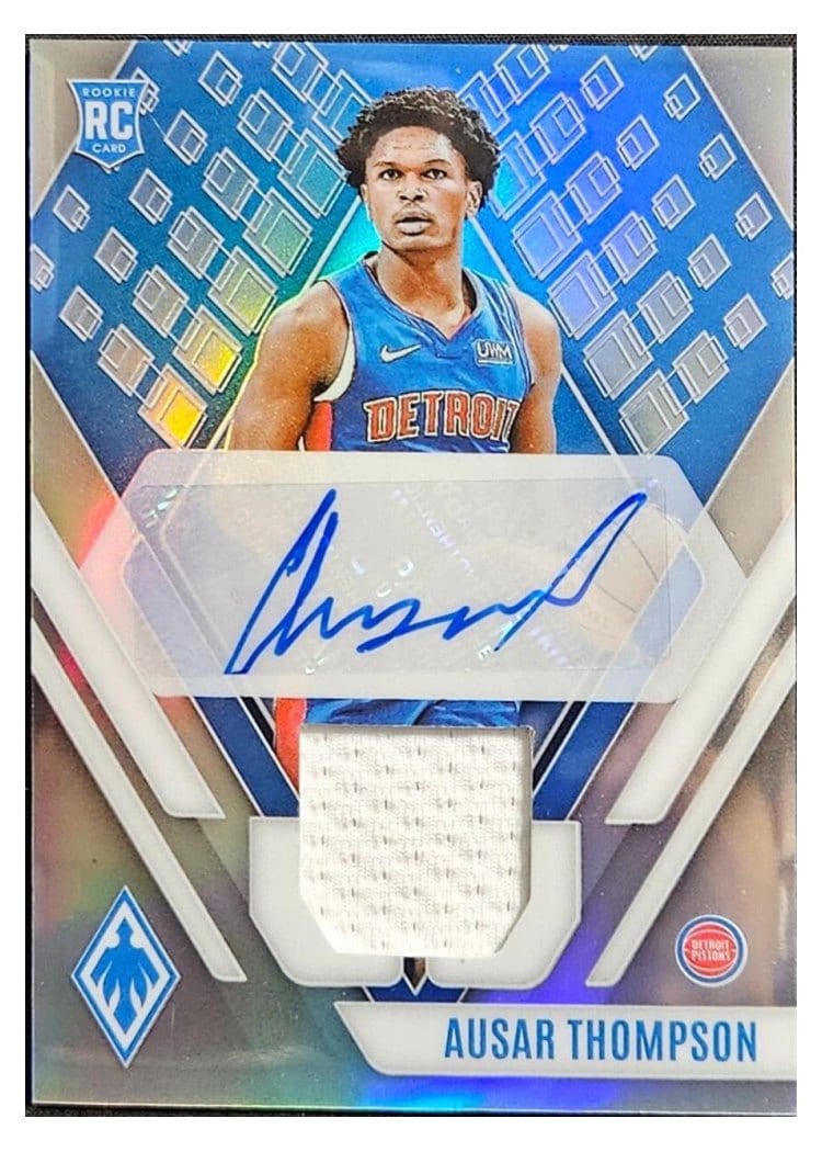 2023-24 Panini Phoenix Rookie Jersey Autographs Ausar Thompson #RJA-ATH card