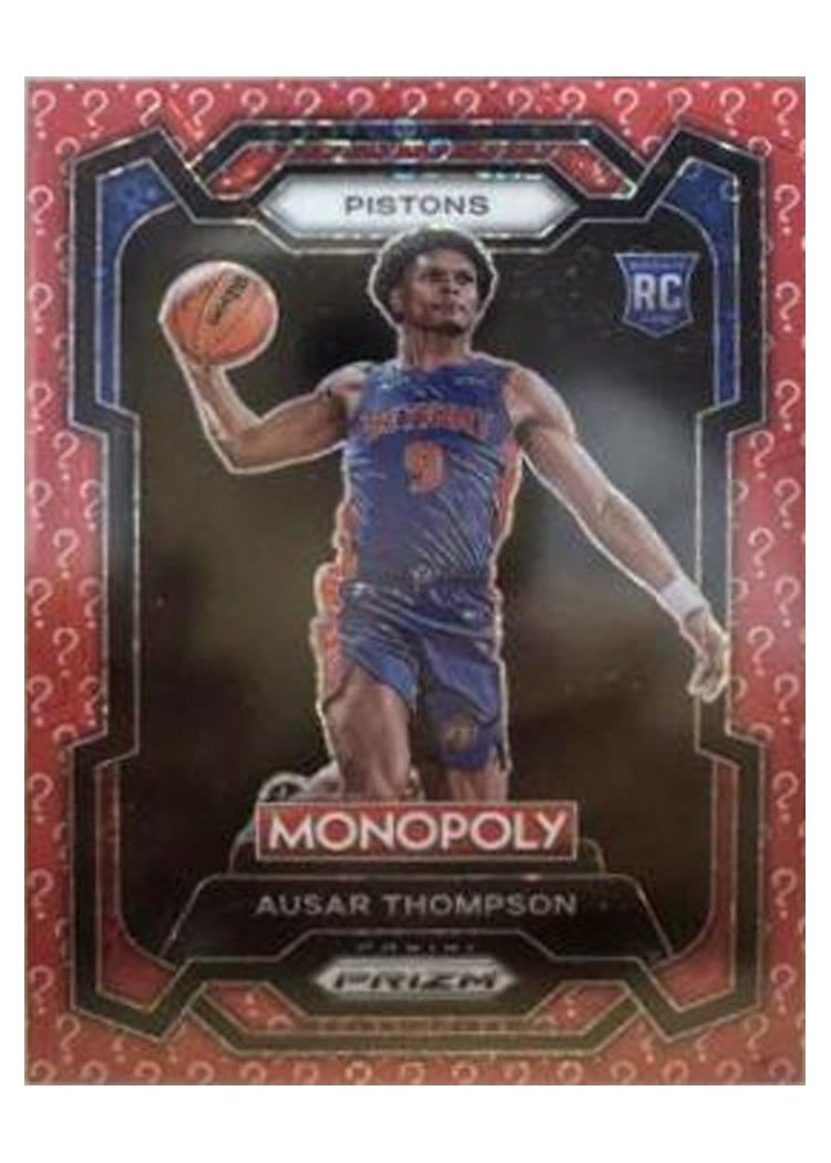 2023-24 Panini Prizm Base Set Ausar Thompson Fast Break Red #178 card