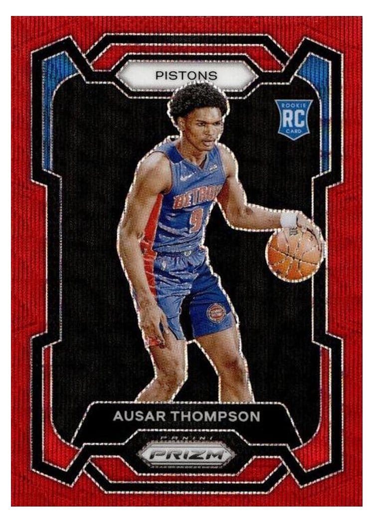 2023-24 Panini Prizm Base Set Ausar Thompson #178 card