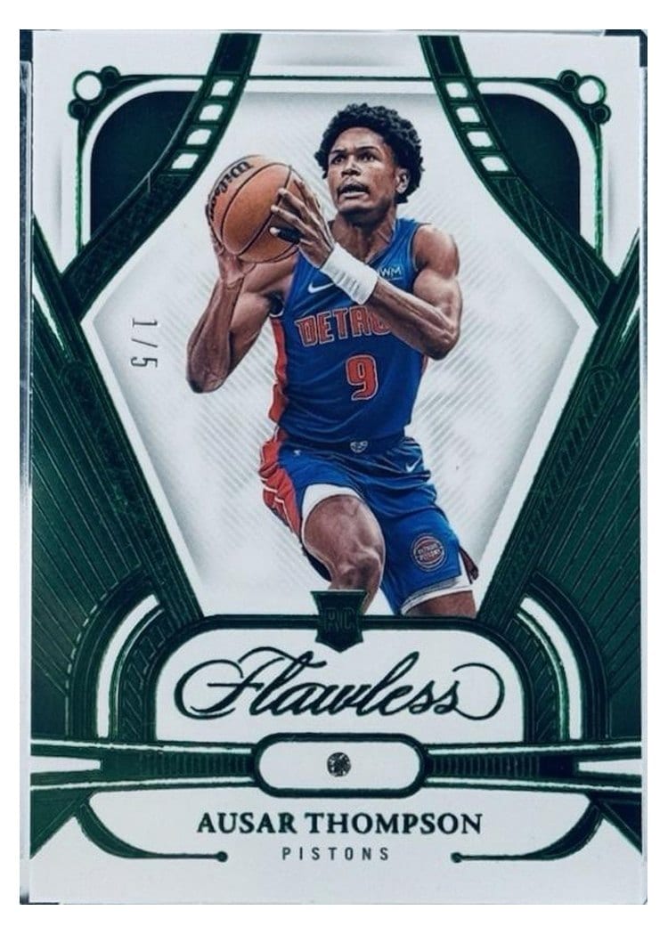 2023 Panini Flawless Ausar Thompson #85 card