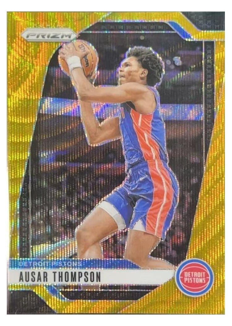 2024-25 Panini Prizm Base Set Ausar Thompson #147 card