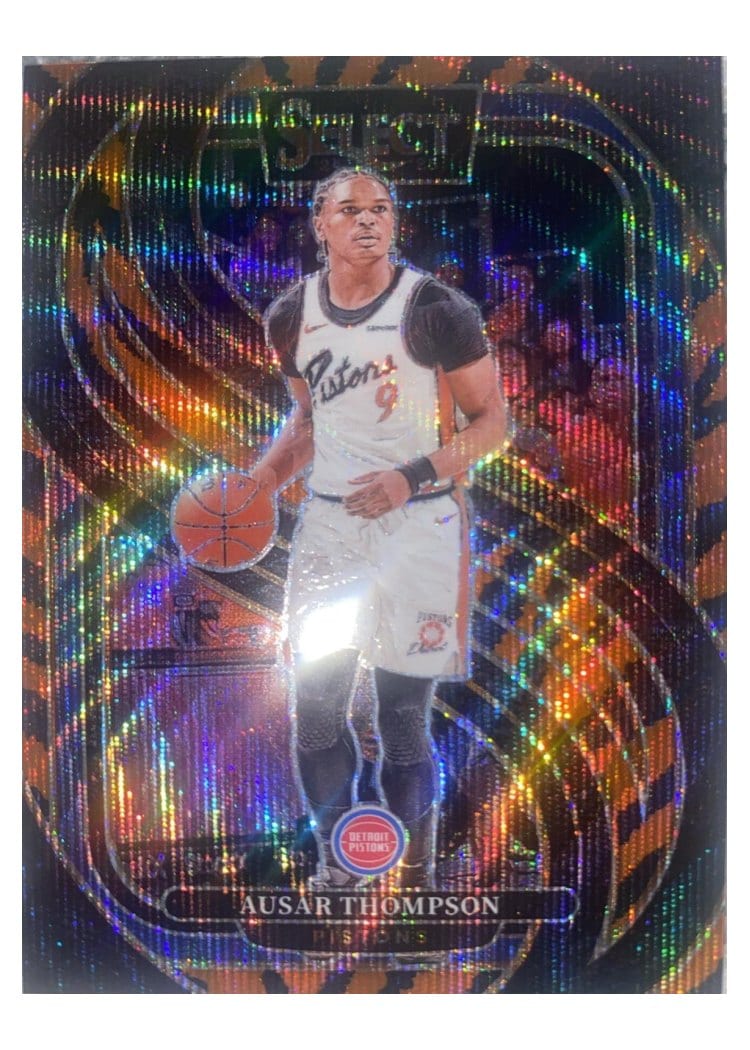 2024-25 Panini Select Base Set Ausar Thompson Elephant Prizm #153 card