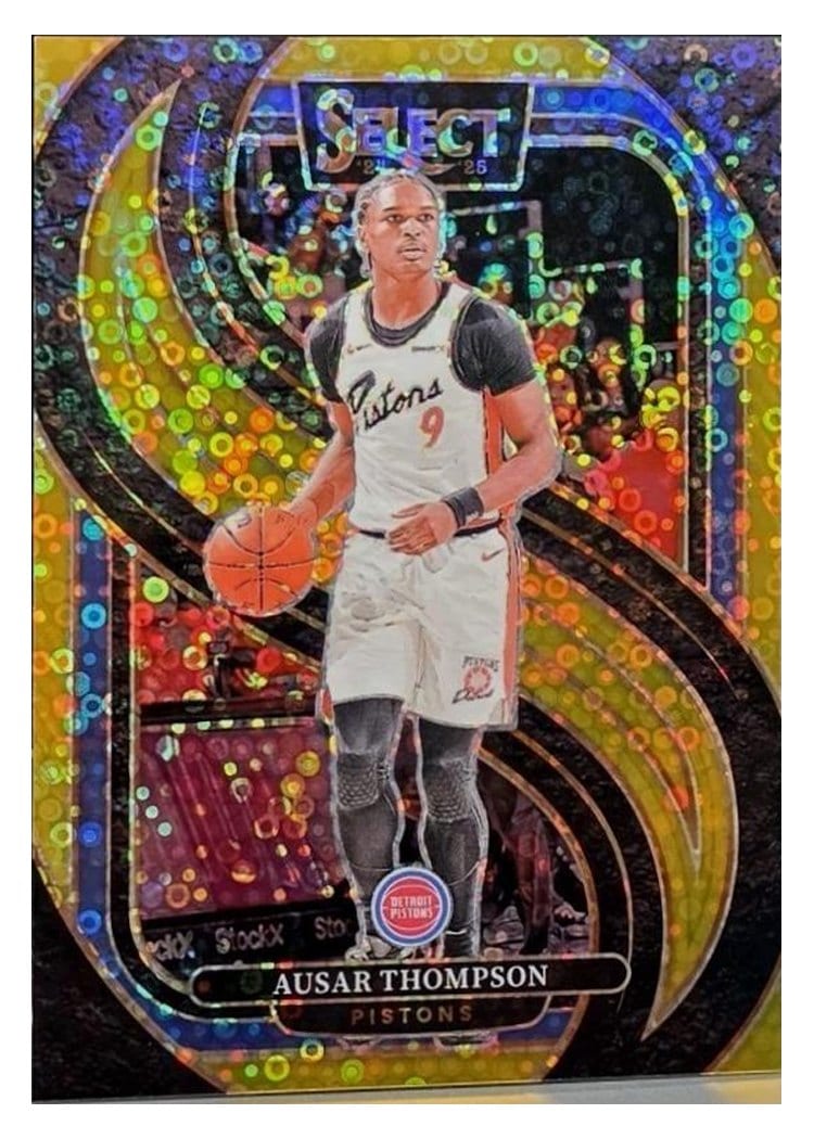 2024-25 Panini Select Base Set Ausar Thompson #153 card