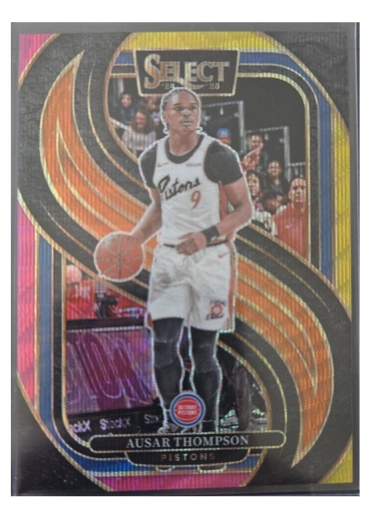 2024-25 Panini Select Base Set Ausar Thompson #153 card