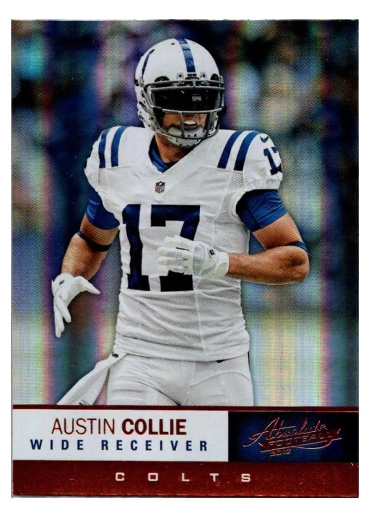 2012 Panini Absolute Austin Collie #19 card