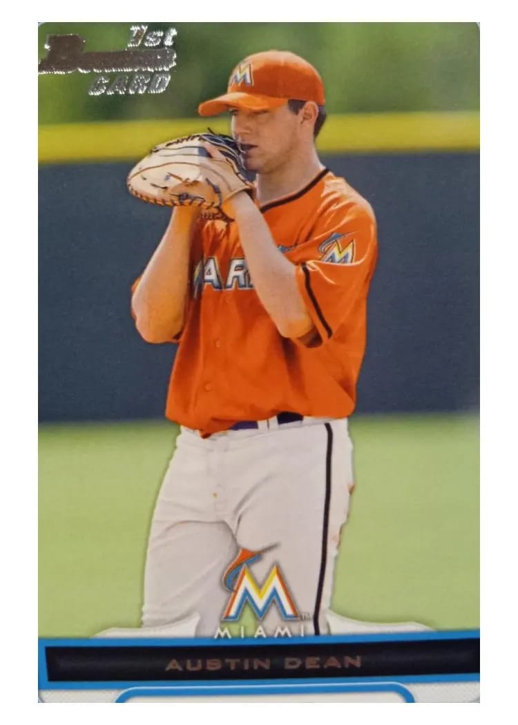 2012 Bowman Draft Austin Dean #BDPP58 card
