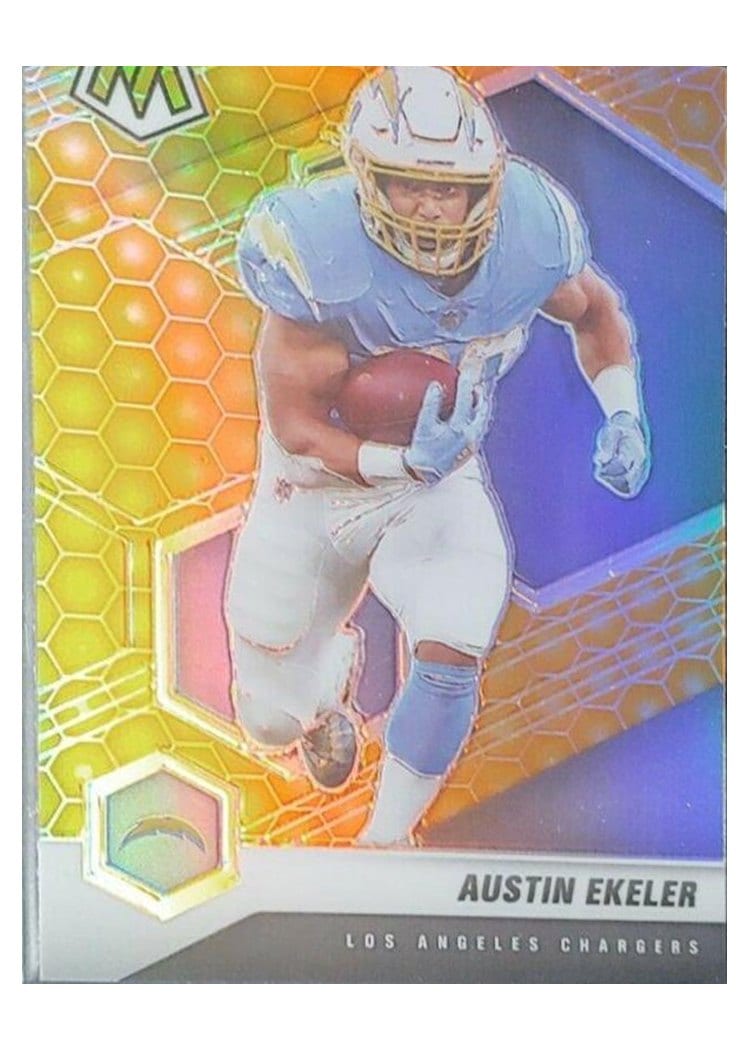 2021 Panini Mosaic Base Set Austin Ekeler #114 card