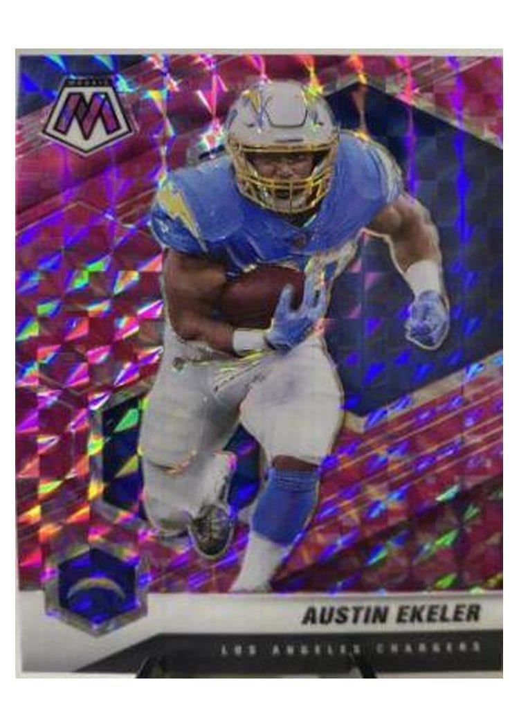 2021 Panini Mosaic Base Set Austin Ekeler #114 card