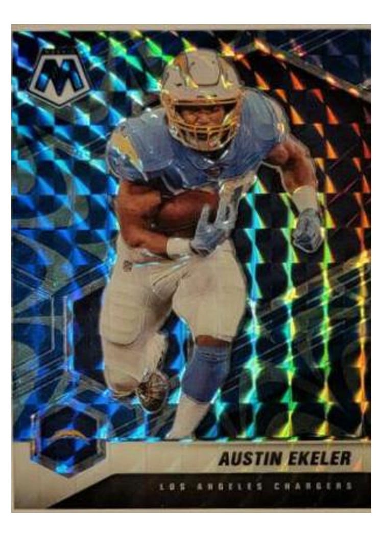 2021 Panini Mosaic Base Set Austin Ekeler #114 card