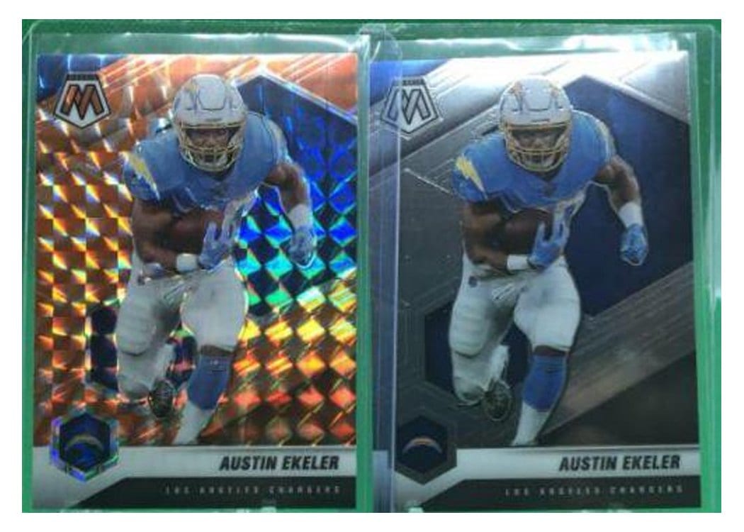 2021 Panini Mosaic Base Set Austin Ekeler #114 card