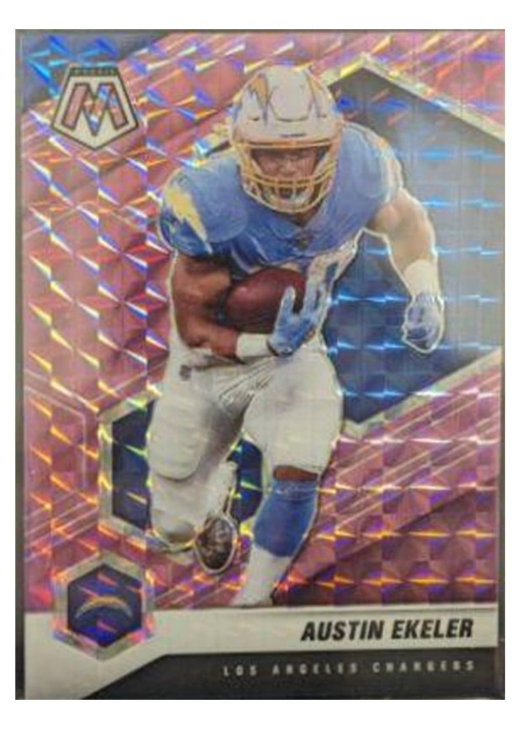 2021 Panini Mosaic Base Set Austin Ekeler #114 card