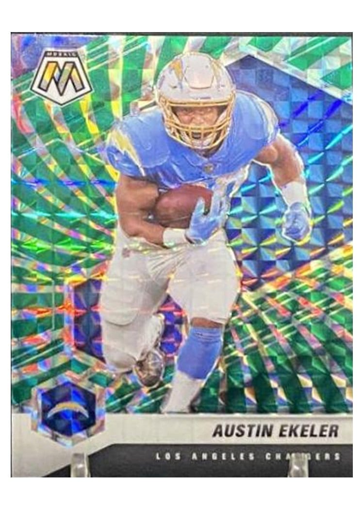 2021 Panini Mosaic Base Set Austin Ekeler #114 card