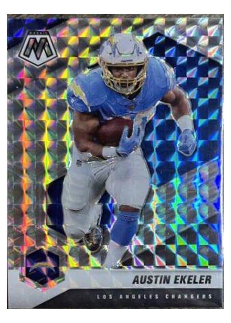 2021 Panini Mosaic Base Set Austin Ekeler #114 card