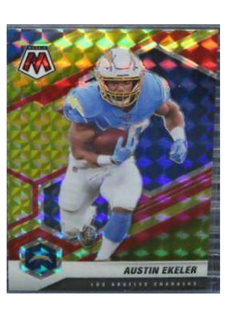 2021 Panini Mosaic Base Set Austin Ekeler #114 card