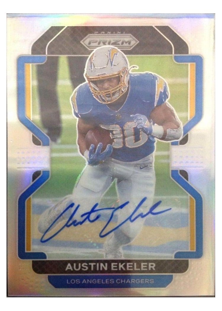 2021 Panini Prizm Base Set Austin Ekeler #170 card