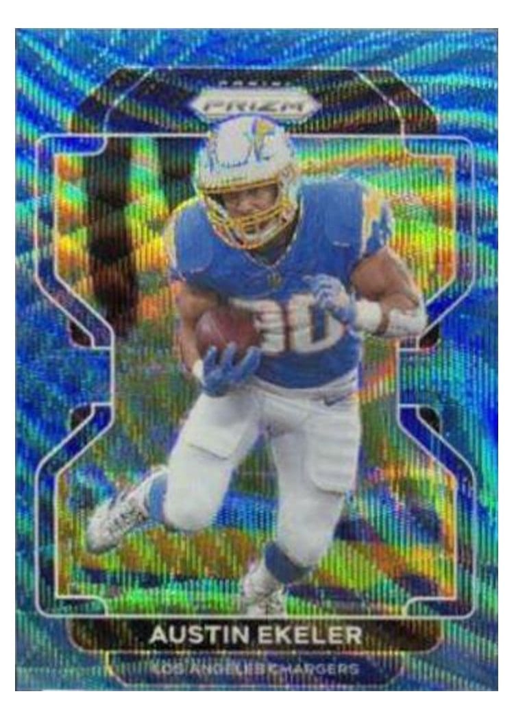 2021 Panini Prizm Base Set Austin Ekeler #170 card
