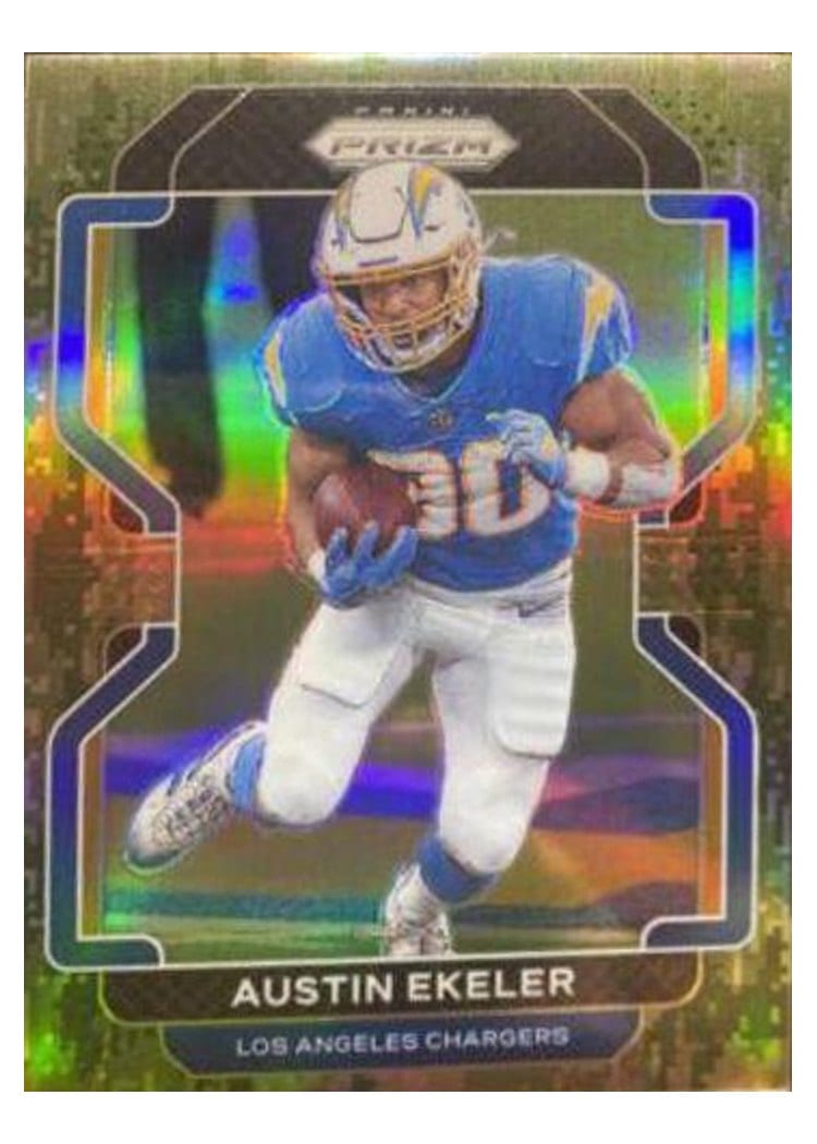 2021 Panini Prizm Base Set Austin Ekeler #170 card