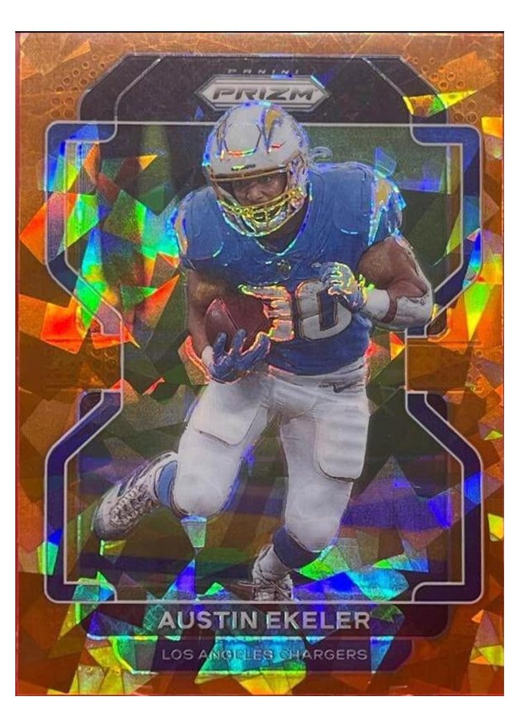 2021 Panini Prizm Base Set Austin Ekeler #170 card