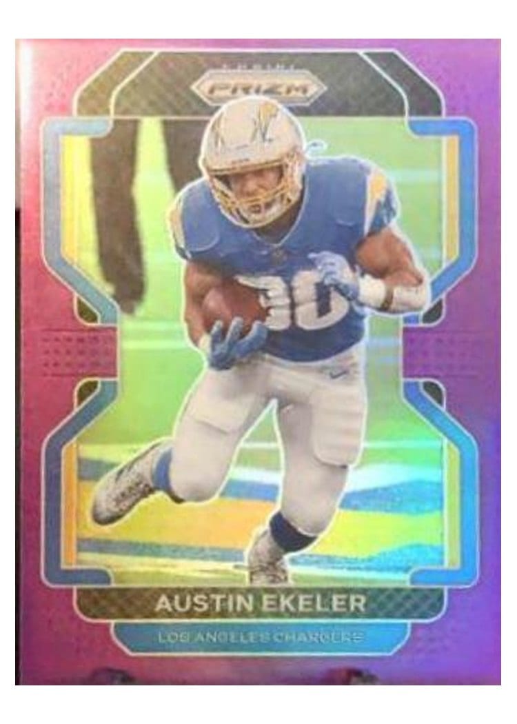 2021 Panini Prizm Base Set Austin Ekeler #170 card