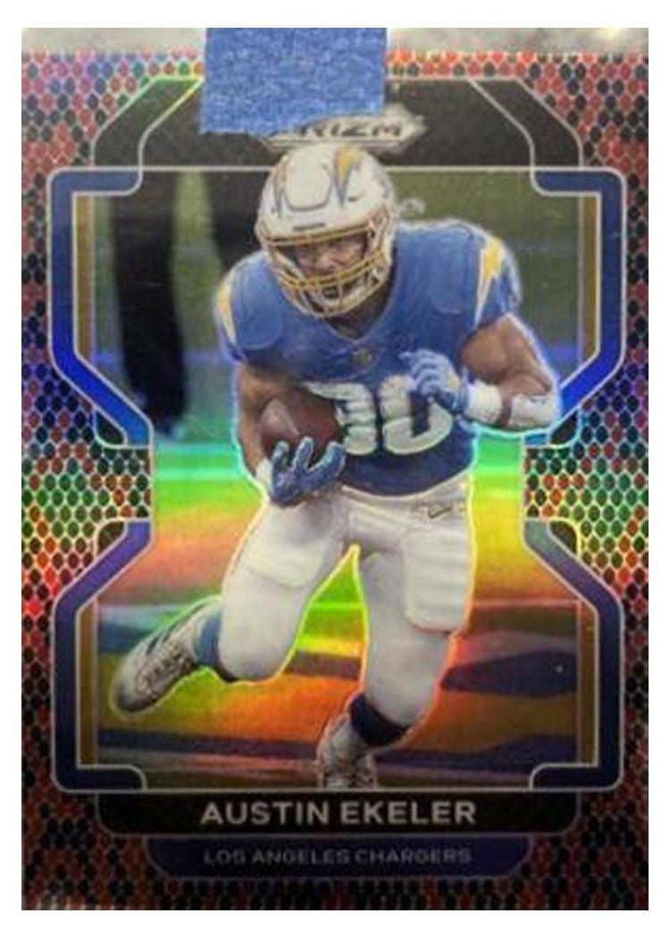 2021 Panini Prizm Base Set Austin Ekeler #170 card