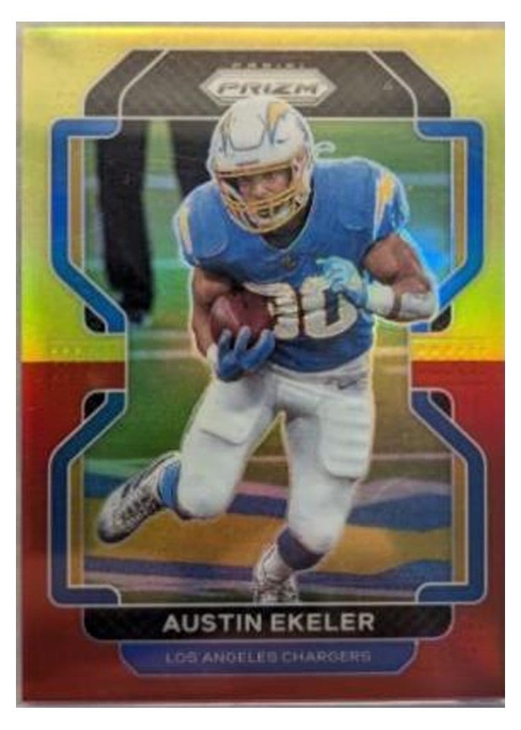 2021 Panini Prizm Base Set Austin Ekeler #170 card