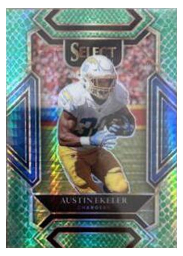 2021 Panini Select Base Set Austin Ekeler #219 card